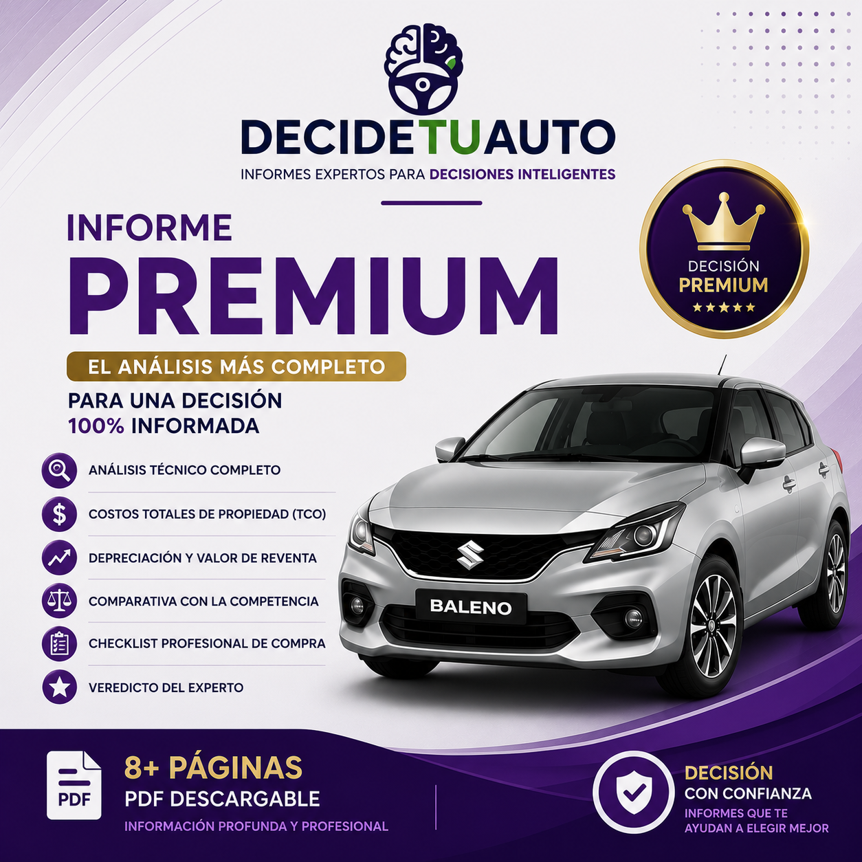 Informe Premium Suzuki Baleno HB 2026
