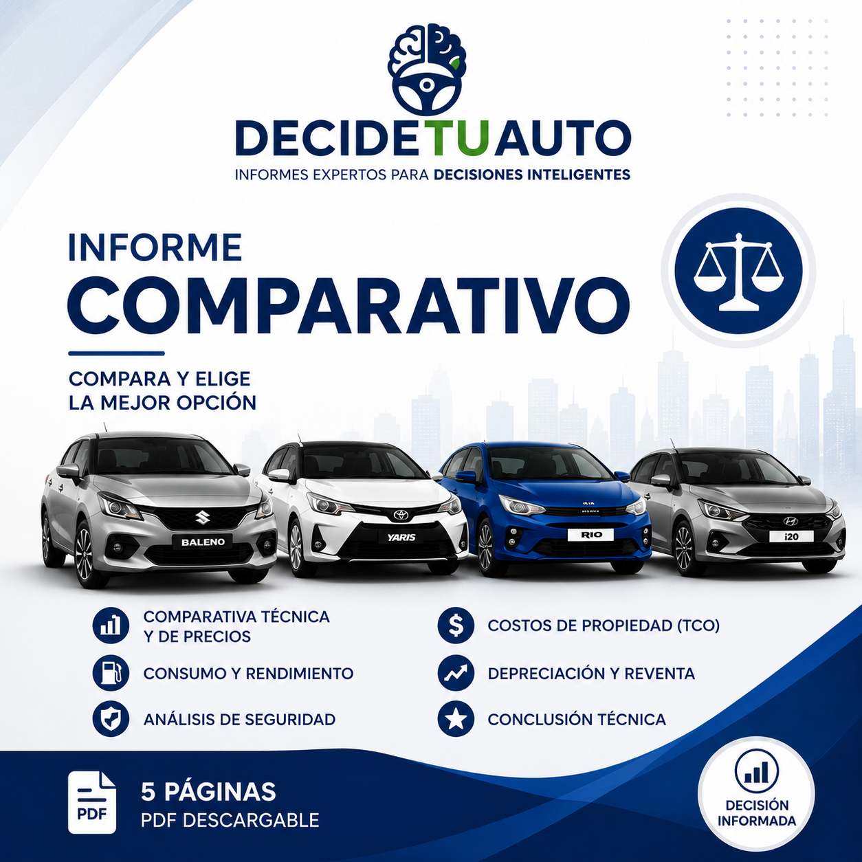 Informe Comparativo de Suzuki Baleno HB 2026