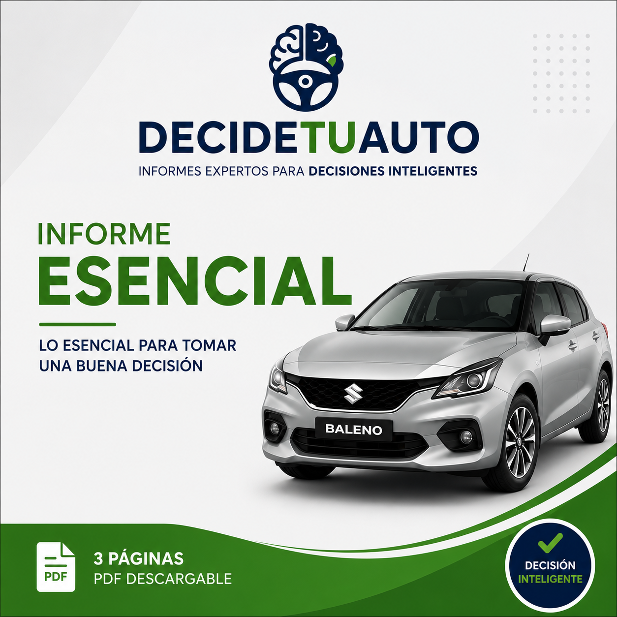 Informe Esencial de Suzuki Baleno HB 2026
